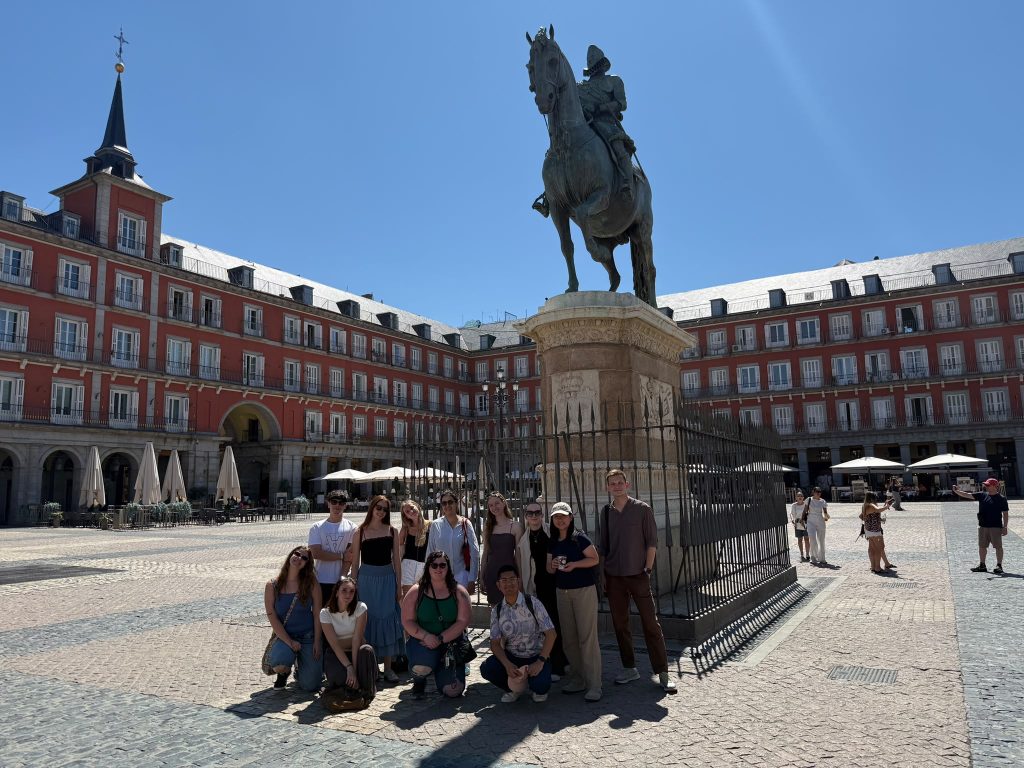 Climate Change Summer School Students 2026 in Plaza Mayor