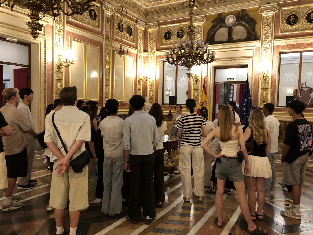 Visit to the Congress of Deputies by Climate Change Summer School Students 2026